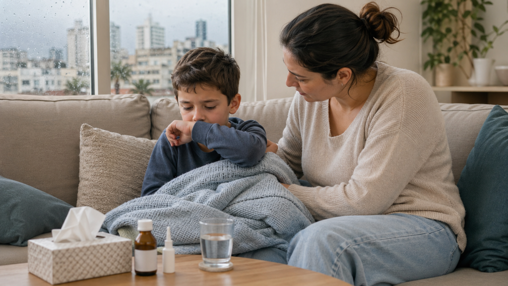 זיהומים בדרכי הנשימה בילדים שיעול טורדני? נזלת בלתי נגמרת? ברוכים הבאים לחורף הישראלי